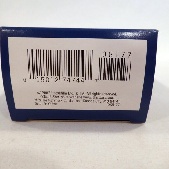 NEW 2003 HALLMARK STAR WARS C-3PO DROID HOLIDAY CHRISTMAS ORNAMENT - Picture 7 of 12